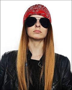 90'S Rocker w/ Bandana and Sunglasses