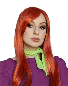 Crime Solving Chic Wig and Scarf