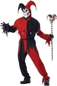 Evil Red Jester Plus Size
