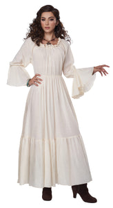 Renaissance Peasant Dress Cream