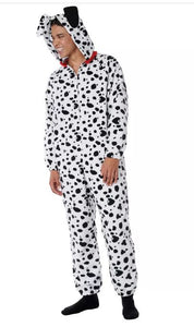 Dalmatian Fleece Jumpsuit