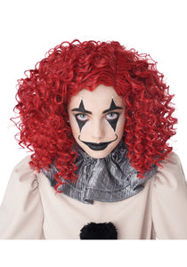 Red Corkscrew Curl Wig