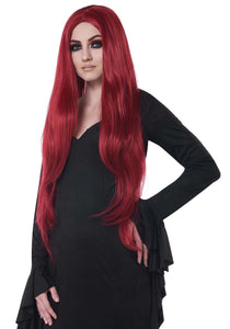 XL Long Dark Red Cosplay Wig