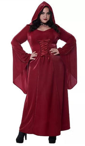 Crimson Robe Plus Size