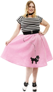 Poddle Skirt Pink Adult Plus Size