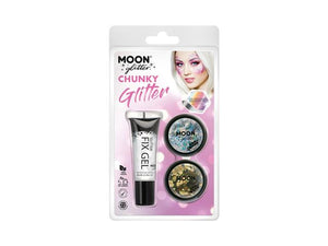 Chunky Holographic Glitter Silver/Gold