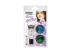 Chunky Holographic Glitter Green/Blue