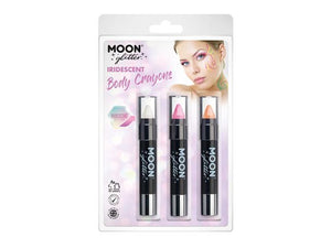 Irridescent Body Crayon White/Pink/Orang