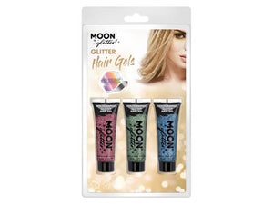 Glitter Hair Gel Pink/Green/Blue