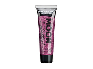 Pink Holographic Fine Glitter Gel