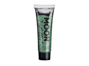 Green Holographic Fine Glitter Gel