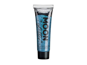 Blue Holographic Fine Glitter Gel