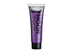 Purple Holographic Fine Glitter Gel