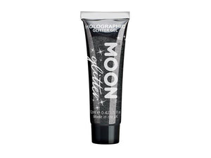 Black Holographic Fine Glitter Gel
