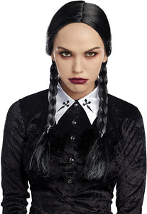 Black Double Braid Wig