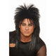 Unisex Black Rocker Wig
