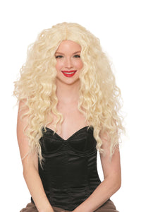 Long Blonde Wavy Wig