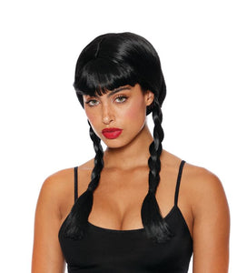 Double Braid Wig With Bangs