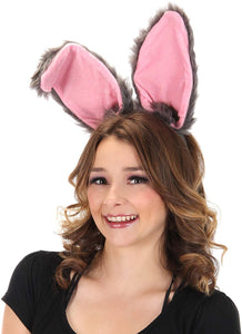 Bendy Bunny Ears Grey
