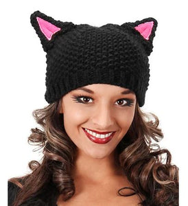 Beanie Cat Knit