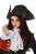 Scallywag Pirate Hat Black