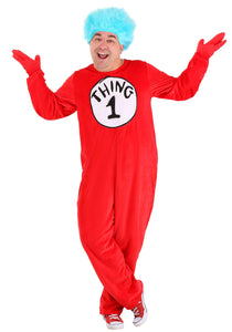 Deluxe Thing 1 & 2 Adult Plus Size