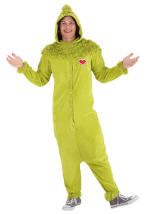 Grinch Jumpsuit Adult