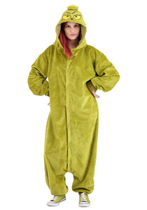 Grinch Onsie Adult