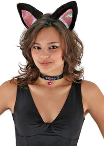 Black Cat With Pink Ears Kit