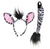 Zebra Ears Headband and Tail