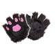 Fingerless Paws Black