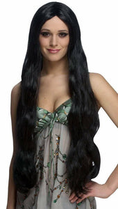Atlantis Long Black Wig