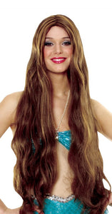 Atlantis Long Brown Wig