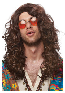 Hippie Rock Brown Wig