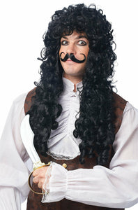 Captain Hook Wig and Moustache