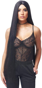 Reality West Extra Long Black Wig