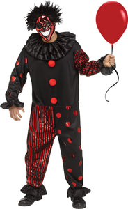 Chrome Clown Red Adult