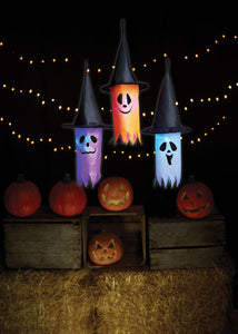 Light Up Ghost Witch Hat
