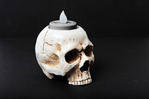 3.5" Skull Resin Tealight