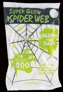 Glow-in-the-dark Spider Web 60GRAM