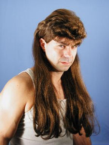 Mega Mullet Blonde Wig