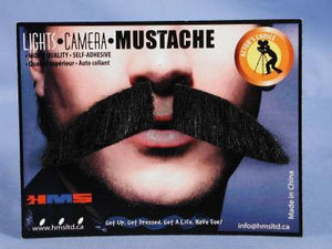 Dapper Moustache Black