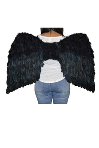 36" Black Flexible Wings