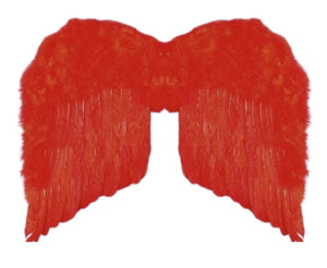 24" Red Feather Wings