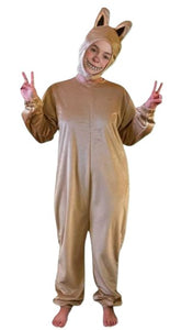 Adult Booboo Costume Tan S/M