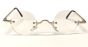 Deluxe Rimless Santa Glasses