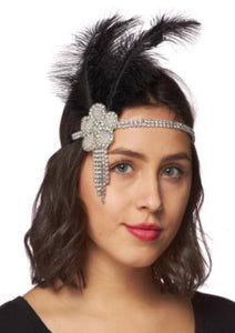 Flower Burst Flapper Head Band