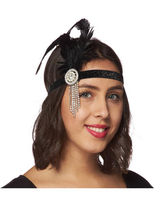 Precious Pearly Flapper Headband