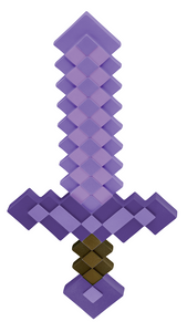 Minecraft Sword Enchanted Purple