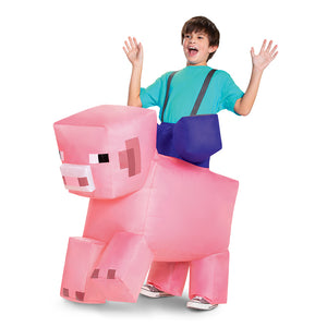 Minecraft Pig Ride On Inflatable